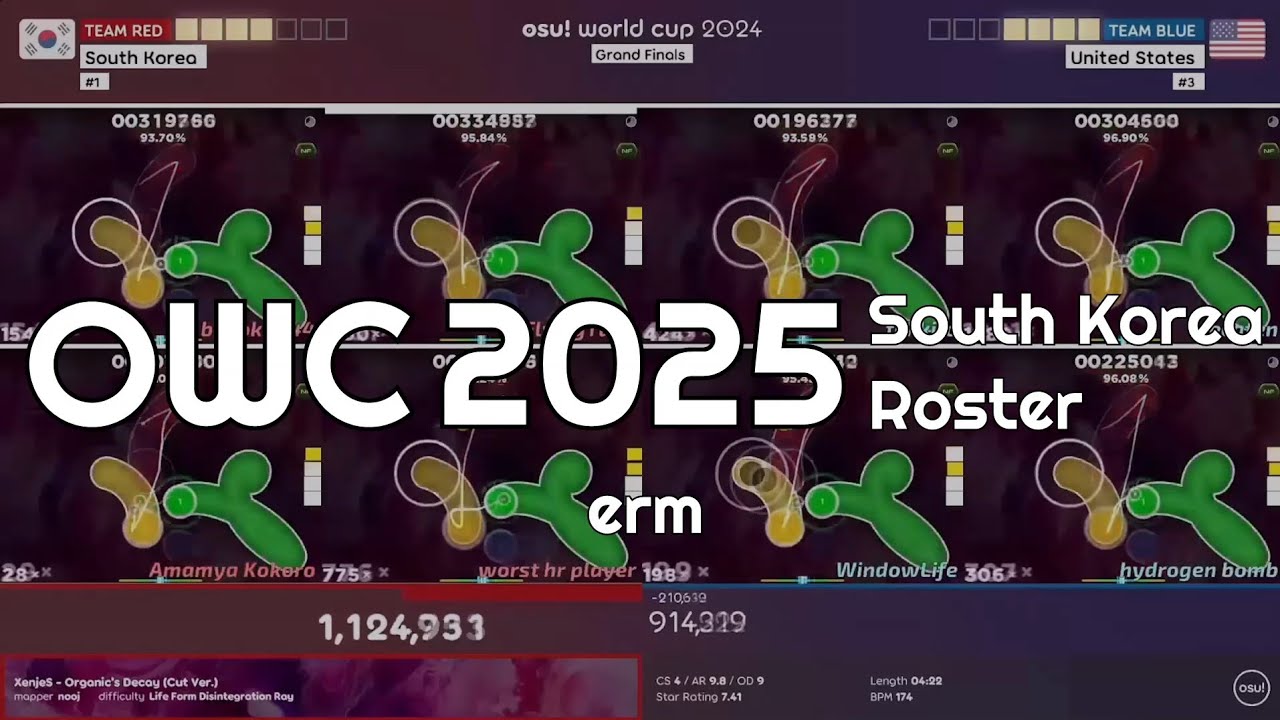 Team South Korea OWC 2025