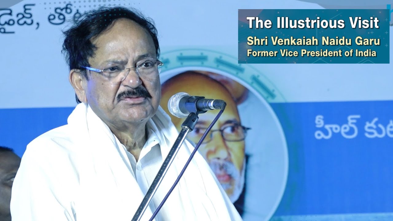 Anniversary Reflection: Shri M. Venkaiah Naidu's Memorable Visit to Heal Paradise Village