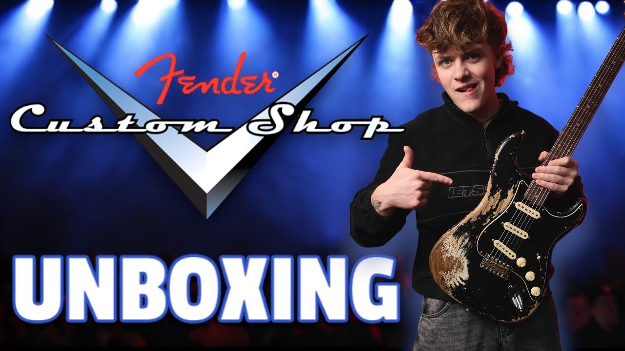 Mega Fender Custom Shop Unboxing!