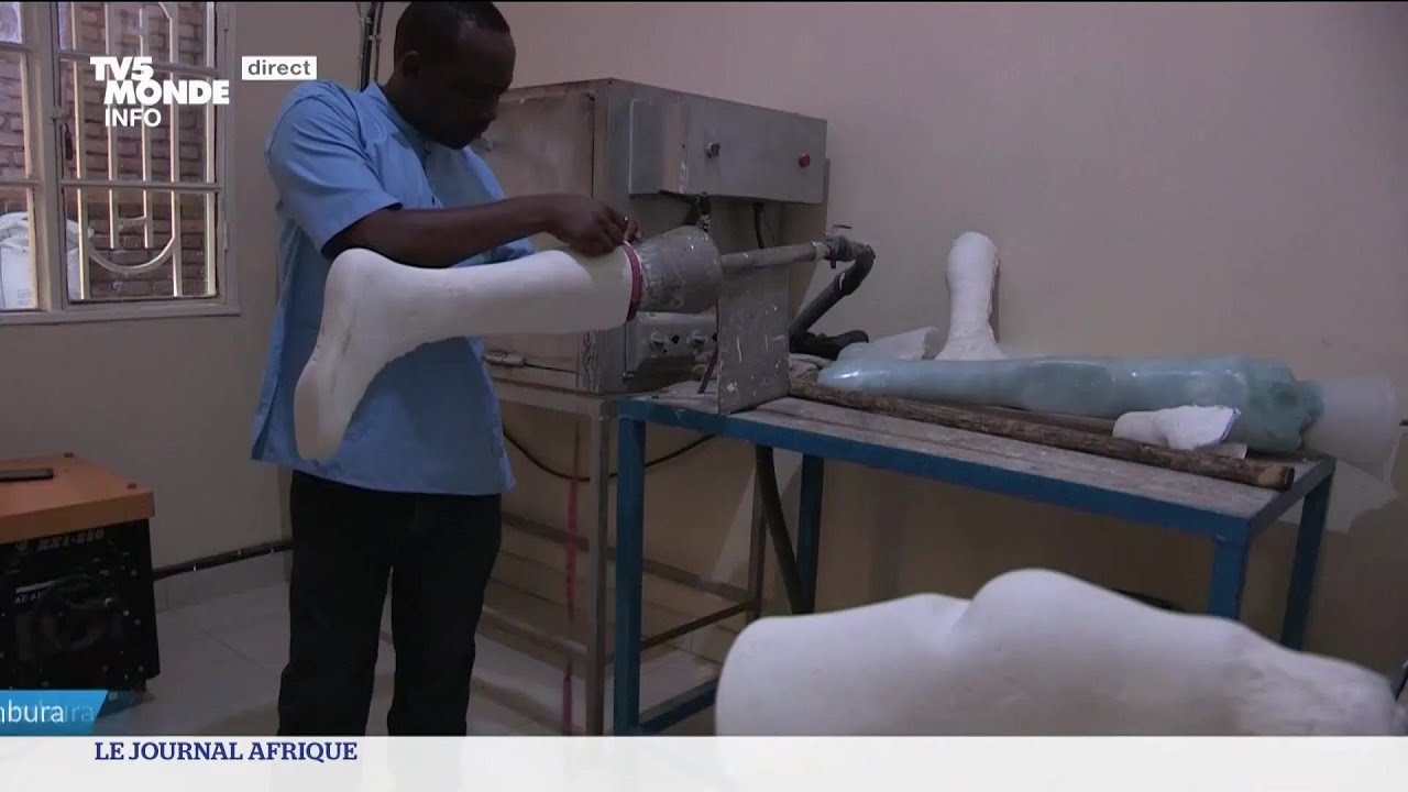 Burundi : des prothèses pour les handicapés