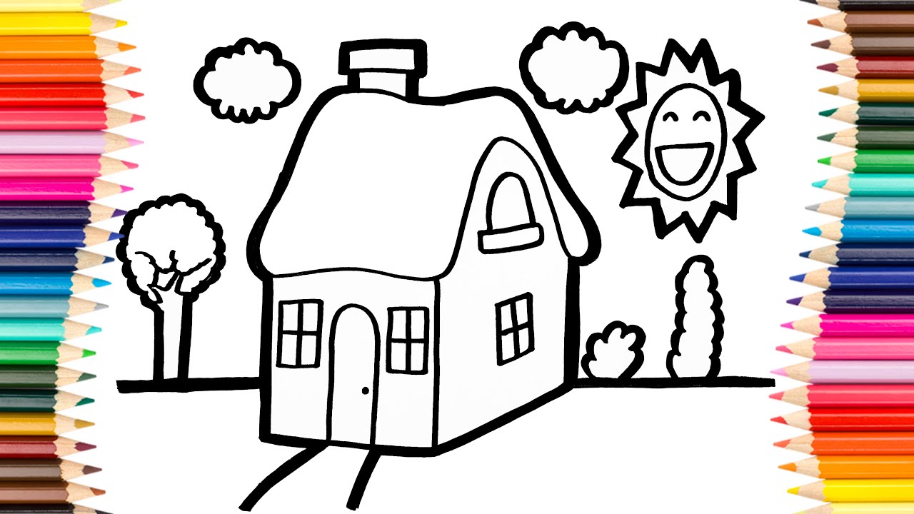 How to Draw a House Easy