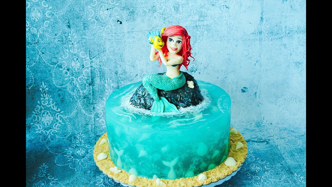 Tort Island Cake z Arielką - przepis.