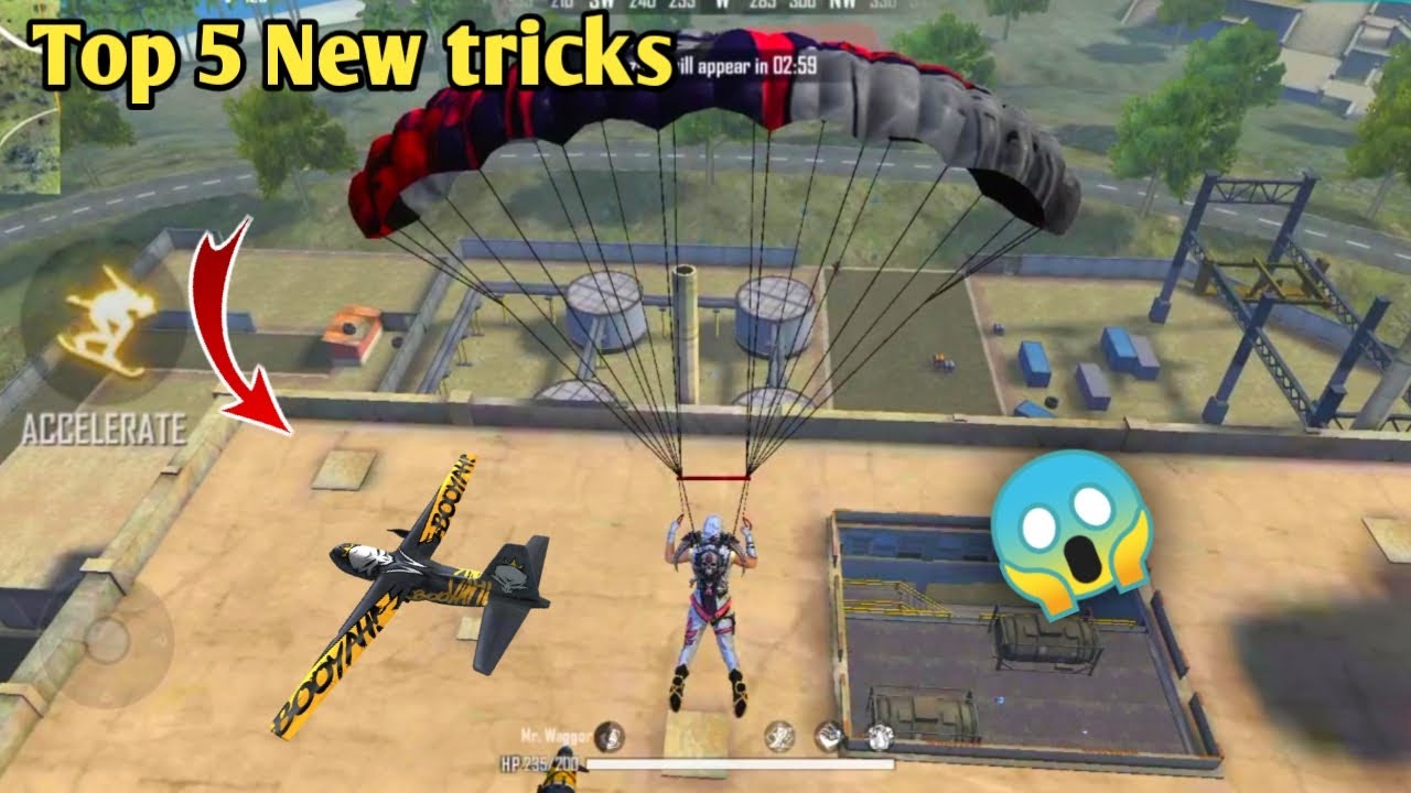Top 5 New tricks in free fire / New tips and tricks - Garena Free fire #37