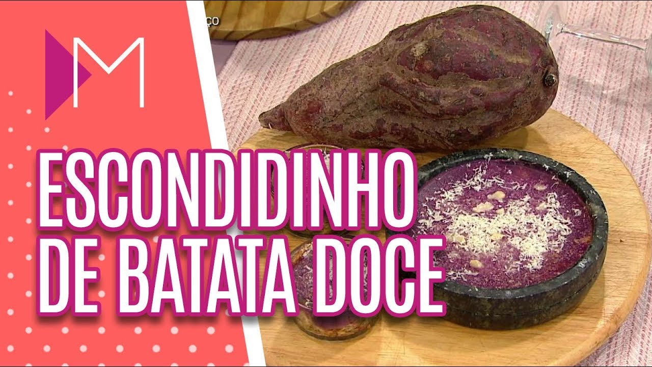 Escondidinho de batata doce - Mulheres (17/06/2020)