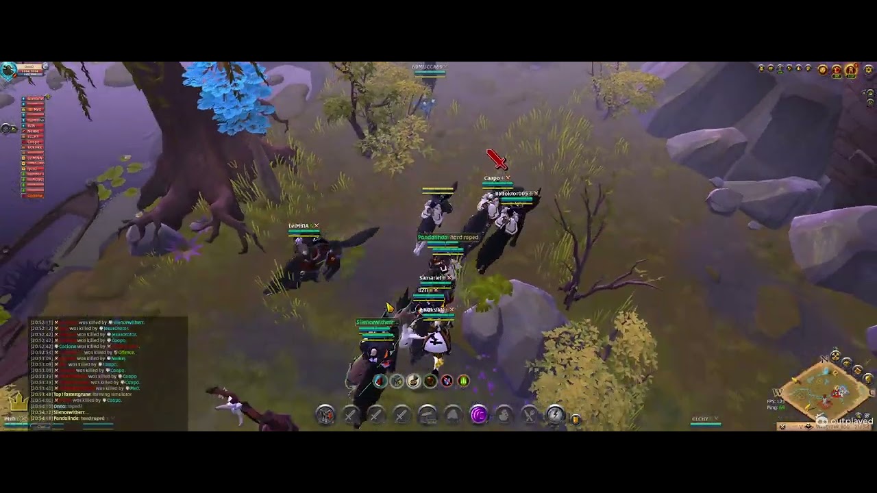a SKILL ISSUE vs Ascension + BLINK - Spiked POV - Albion online Castlie Fight