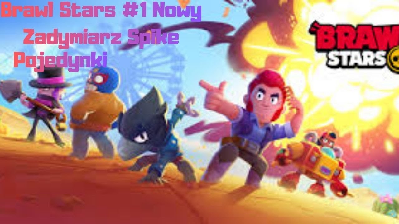 Brawl Stars Nowy zadymiarz Spike (mój nowy) 