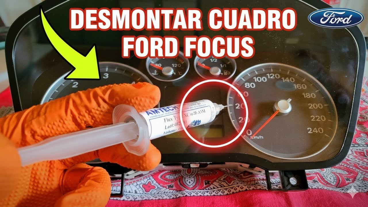 Quitar CUADRO INTRUMENTOS FORD Focus, Kuga, Mondeo, Cmax, S-max...