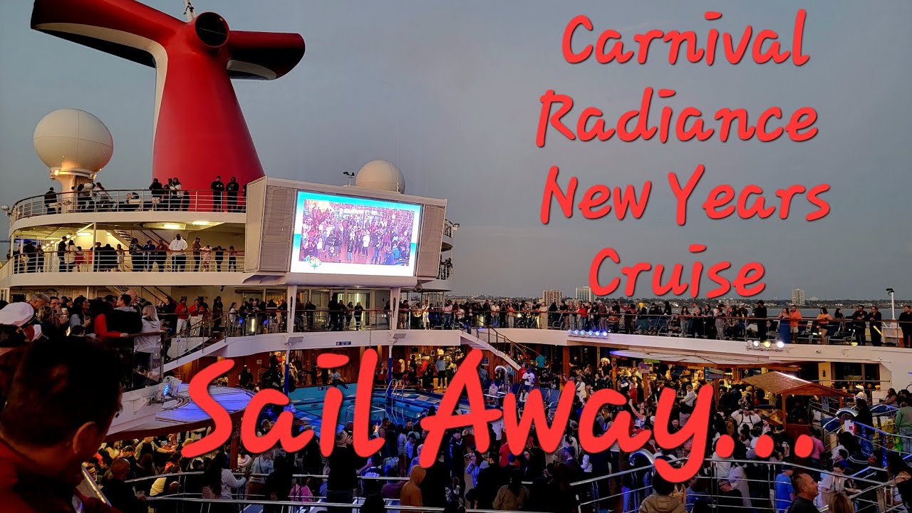 Sail Away on the Carnival Radiance / New Years Cruise