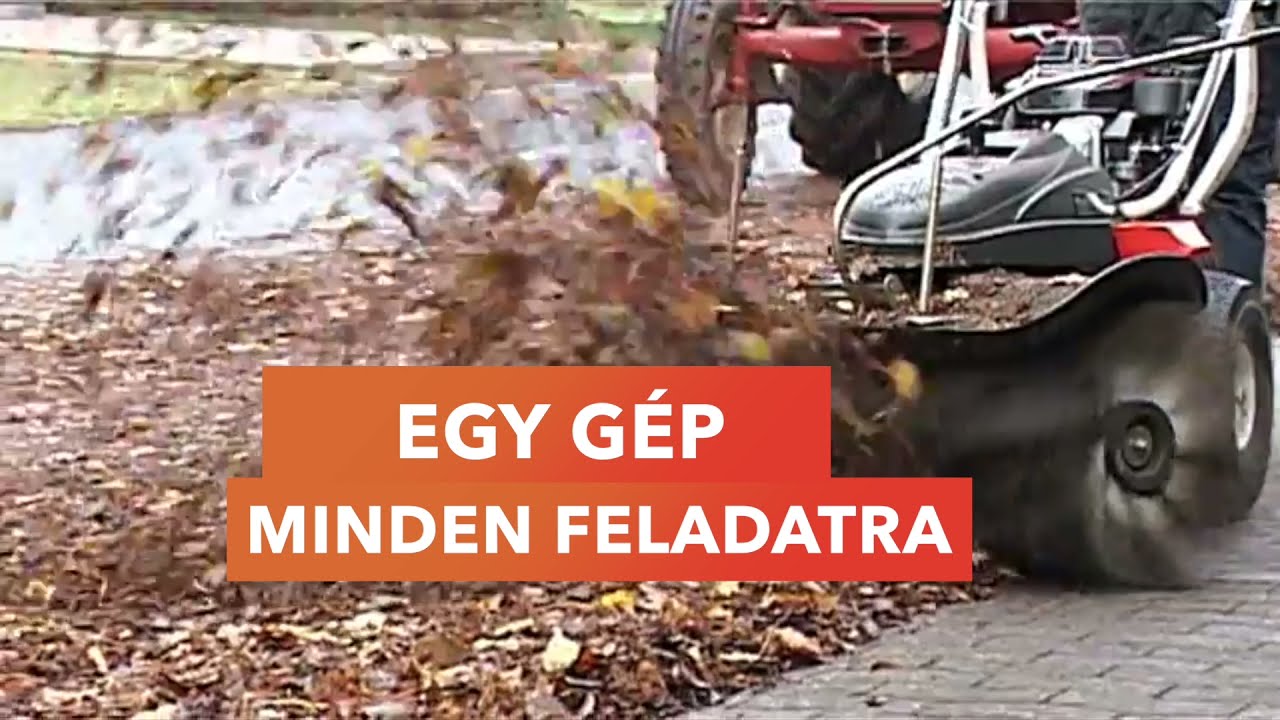 Professzionális Tielbürger seprőgépek - Járda és aszfaltozott parkolók tisztántartására