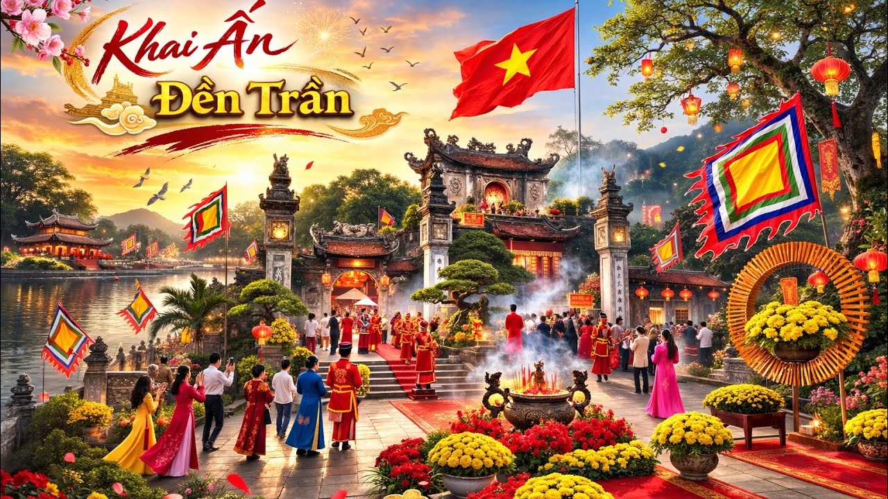Ấn Đền Trần -Những ngày Chuẩn Bị Cho Lễ Hội