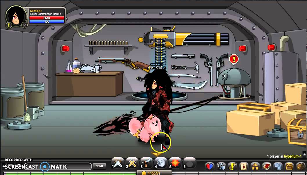 AQW : How to open J6 Bounty hunter shop.