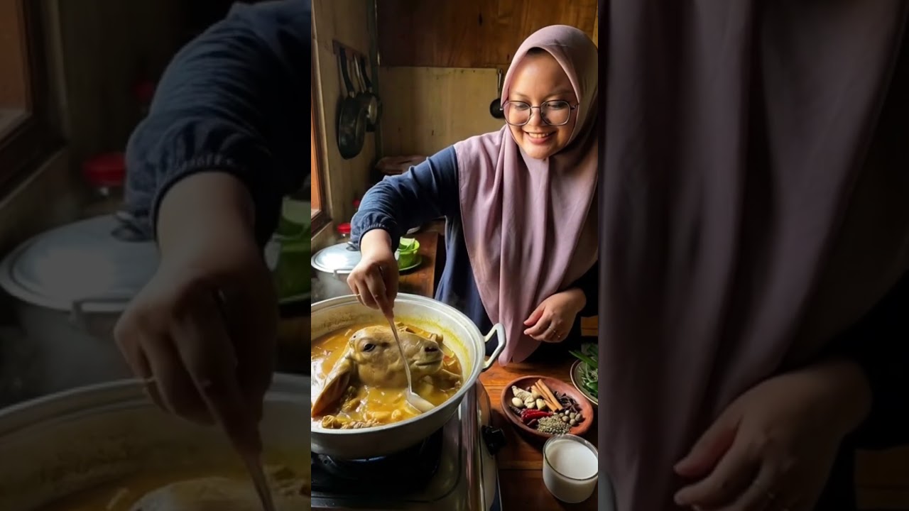 Gulai Kepala Kambing, Yang Suka Subscribe 🥰 