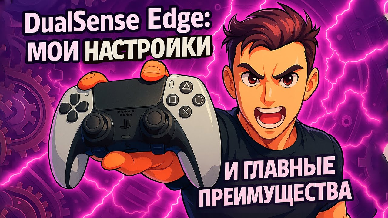 Лучший геймпад PS5? Мои настройки DualSense Edge + реальный тест