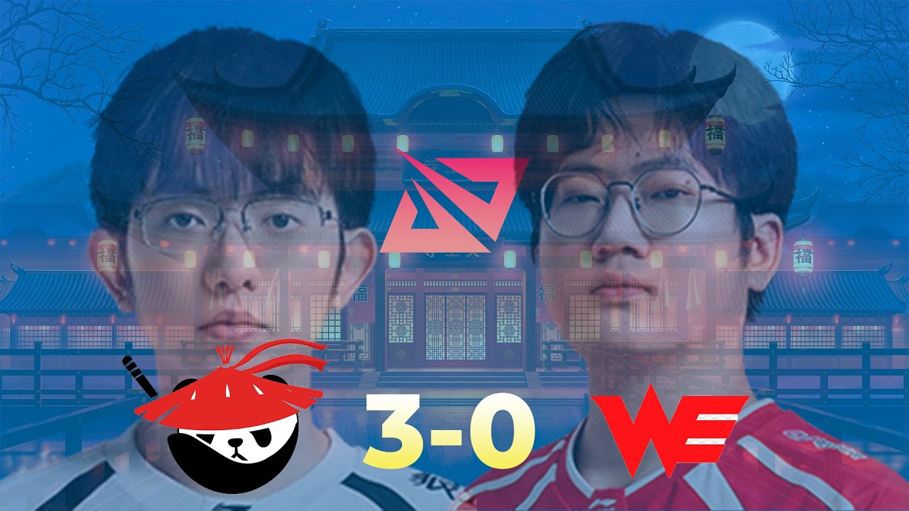 🐼PANDISMO DOMINANTE🐼 | AL VS WE | HIGHLIGHTS LPL WINTER 2026 | UPPER ROUND 1