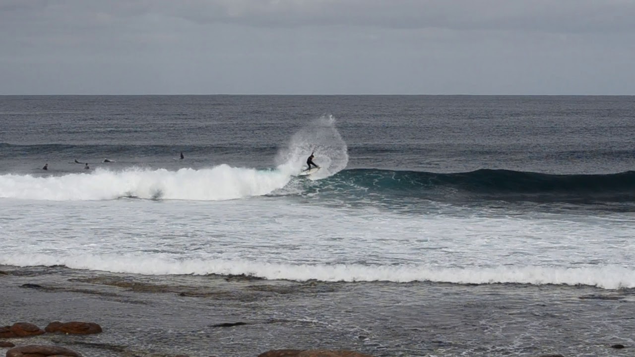 Dave Macaulay Surfing Lefthanders Western Australia