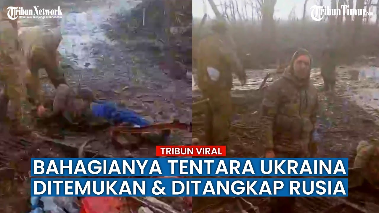 Raut Wajah Senang Pasukan Ukraina Saat Ditangkap Rusia, Warganet: Lah?