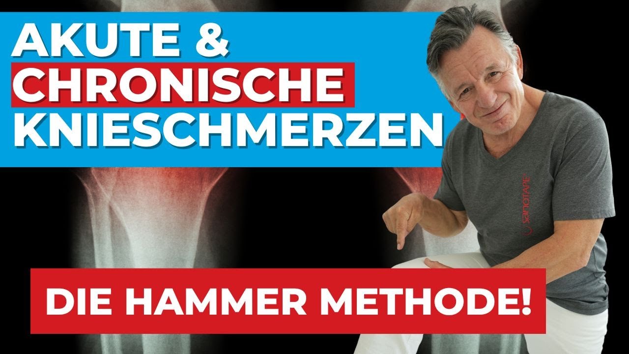Akute & chronische Knieschmerzen! - Die Hammer Methode!🍀