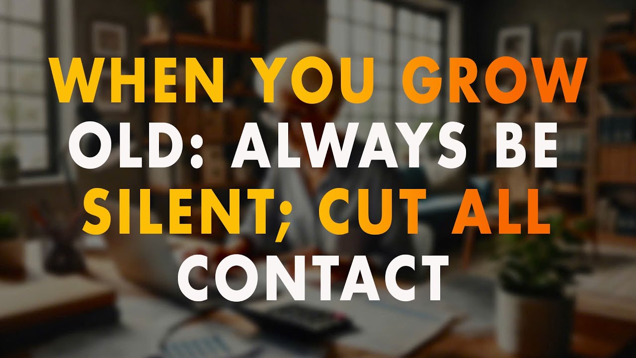 9 суровых советов для пожилых людей &mdash; мудрые советы от старейшин