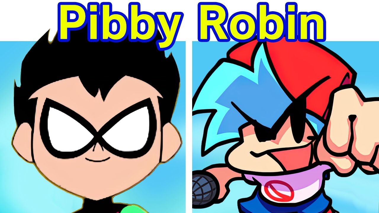 Friday Night Funkin' VS Corrupted Robin - Teen Titans Go! (Come Learn With Pibby x FNF Mod)