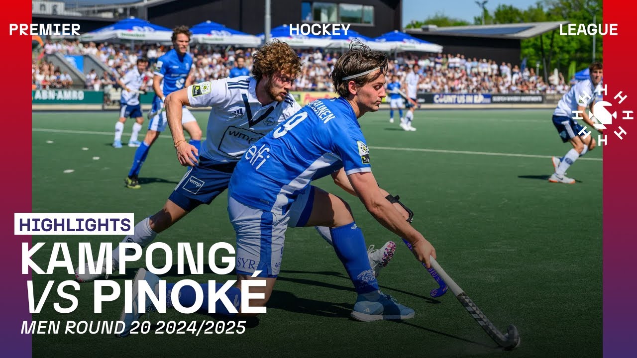 Kan Kampong play-offs veiligstellen? 🎟️ KAM - PIN 🏑 Tulp Hoofdklasse Heren ‘24/’25 | Samenvatting