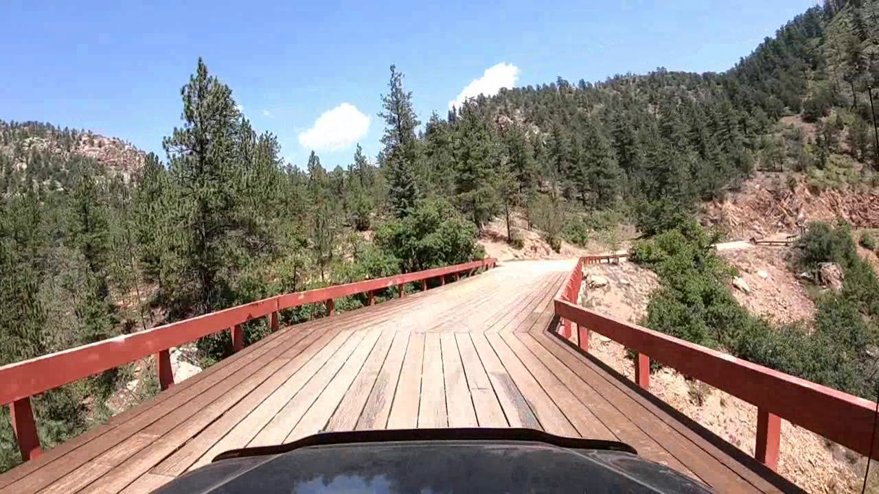 Phantom Canyon Road timelapse, Victor CO - Canon City CO.