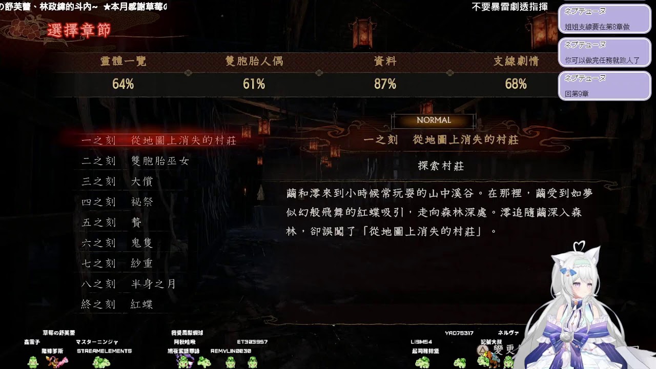 [離緋]PS5 零~紅蝶~Remake-今天可以結局吧 3/20