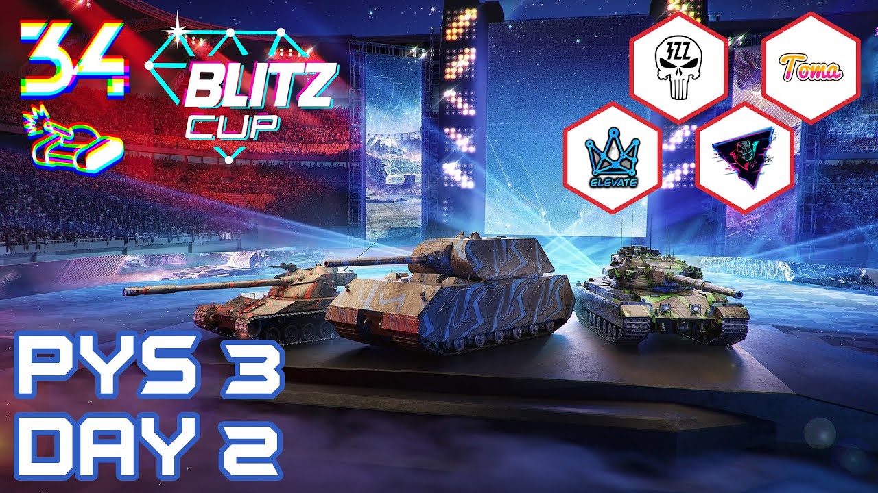 Blitz Diamond Cup NA Qualifiers - PYS #3, Day 2 || World of Tanks Blitz Summer 2025