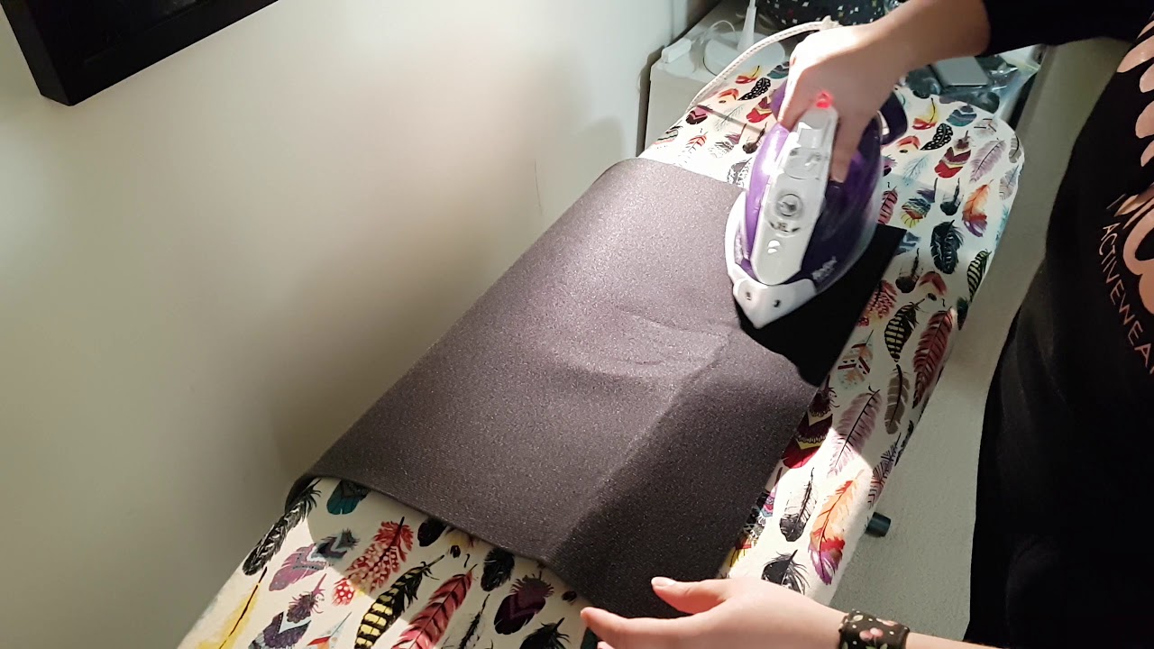 Removing Creases from Foam Stabilizers for Sewing