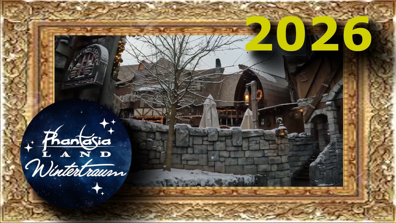 Mystery nach Einbruch der Dunkelheit 🌙 Wintertraum Magie im Phantasialand