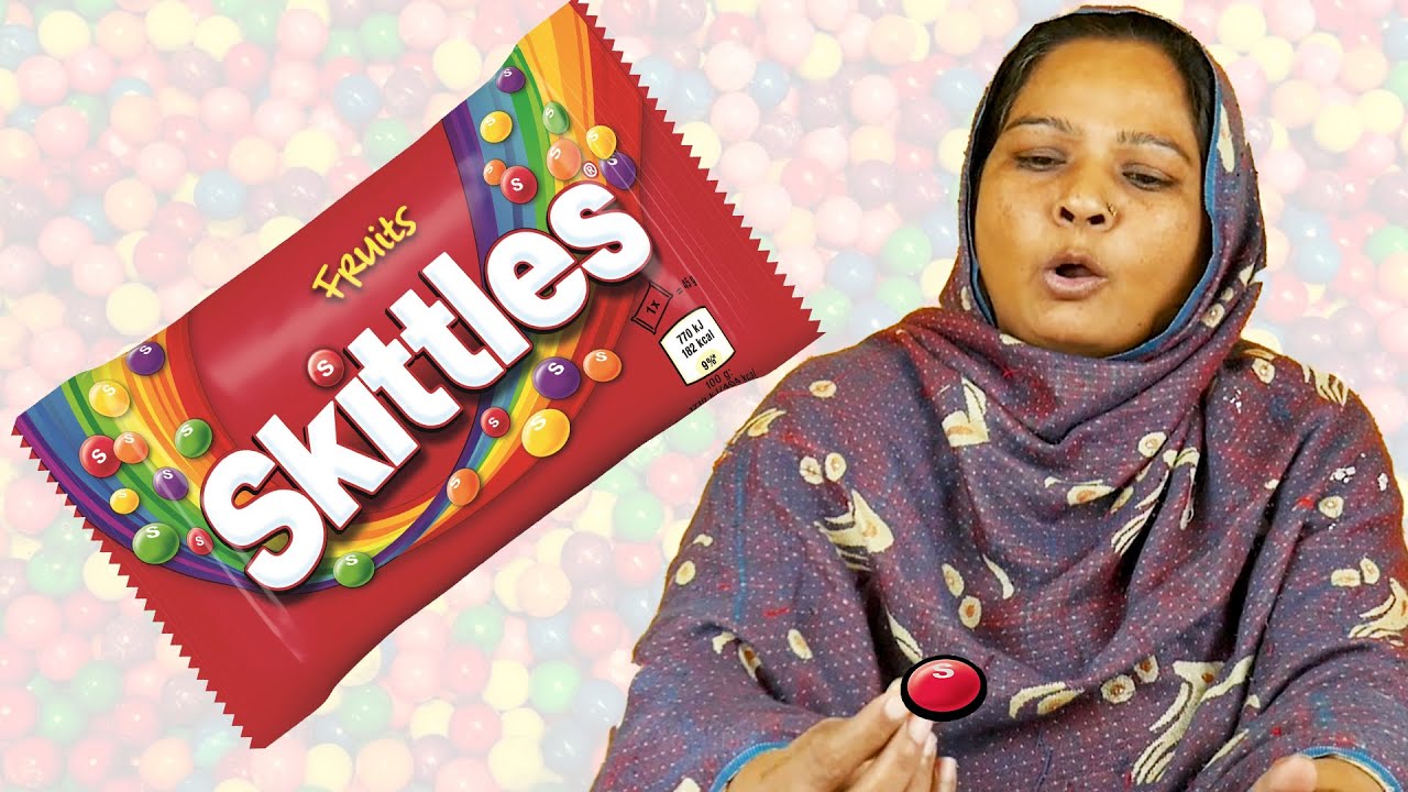 Tribal Moms Try Skittles