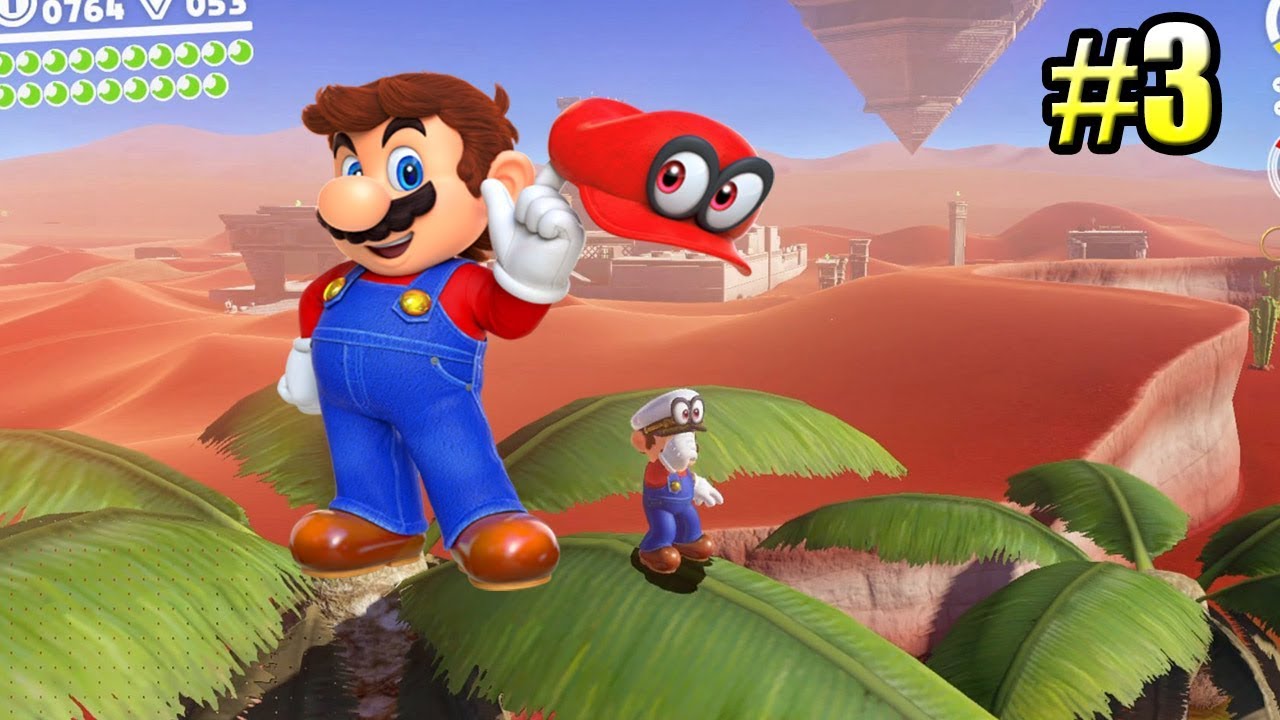 Super Mario Odyssey {Switch} прохождение часть 3 — МариоМексика Песчаное Царство