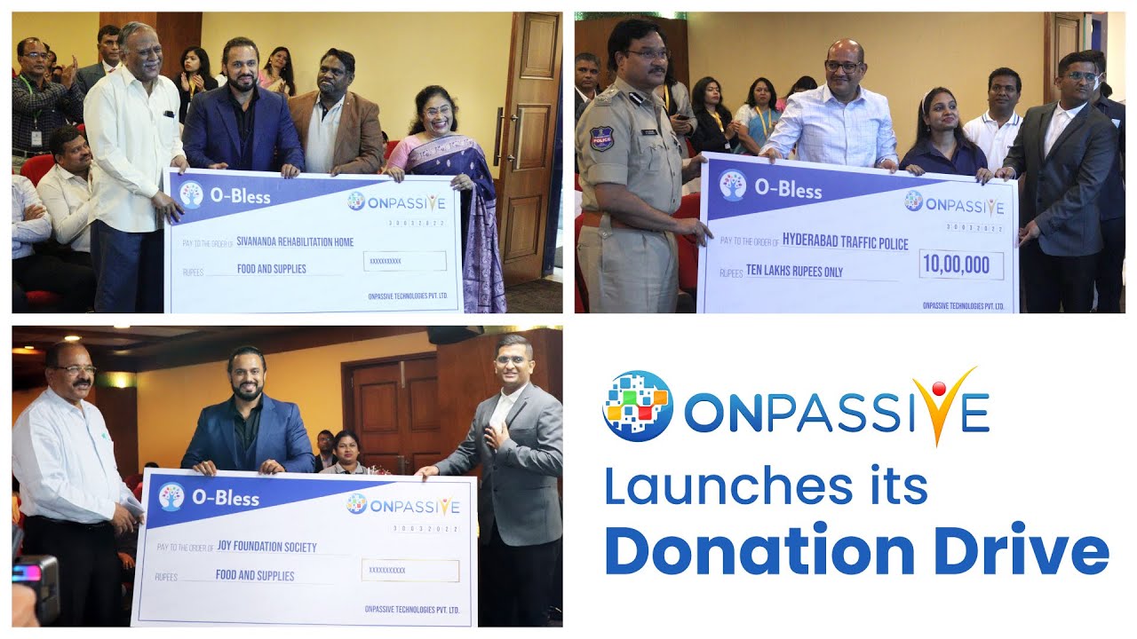 #ONPASSIVE - Blessing The Community