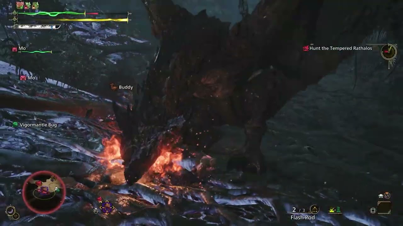 Hunt of the Day 1/29/26 Rathalos VS  Hammer