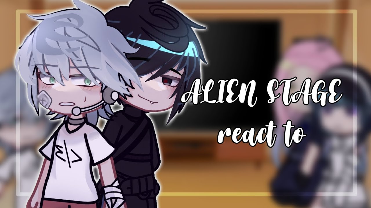 ☆ ALIEN STAGE react to all rounds + All in || GCRV || 1/2 || (VALENTINE'S SPECIAL! )