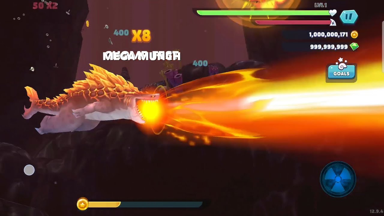 Hungry Shark Unlimited Coins Gems