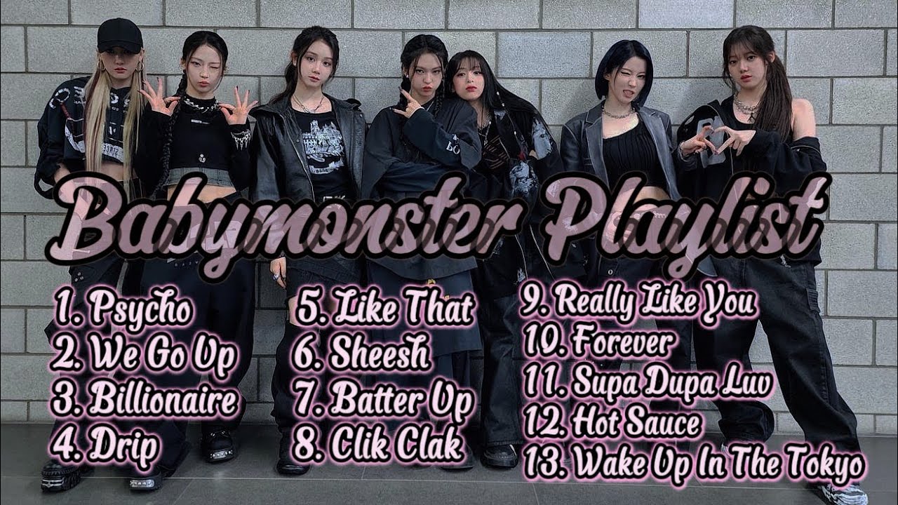 BABYMONSTER Fan-Mix Playlist 🔥 | Psycho, Drip, Batter Up, Forever
