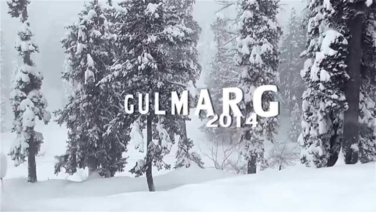 Freeride snowboarding and skiing in Gulmarg 2014