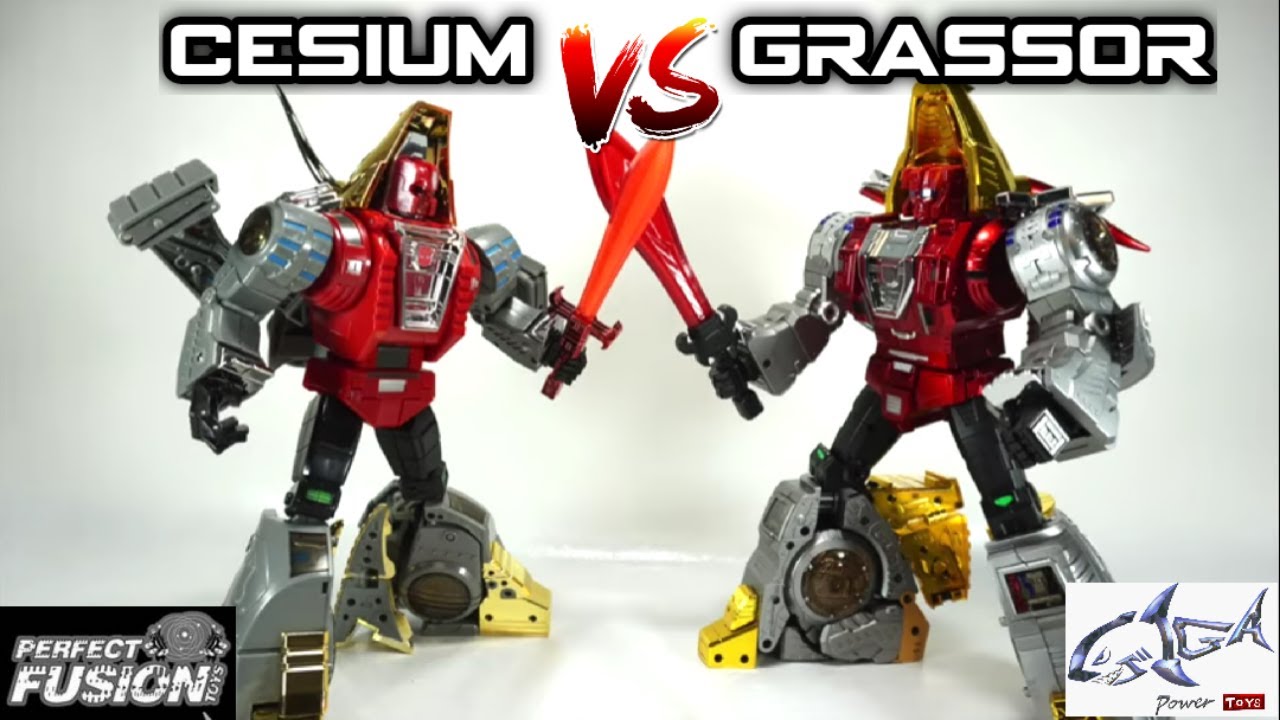 Comparison: Perfect Fusion PF-01 Cesium VS Gigapower HQ-02R Grassor (Slag)
