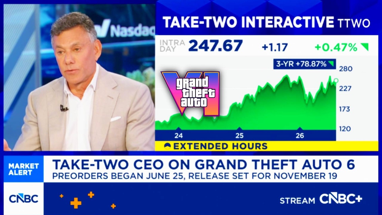 THE FULL GTA 6 CEO INTERVIEW (Strauss Zelnick)