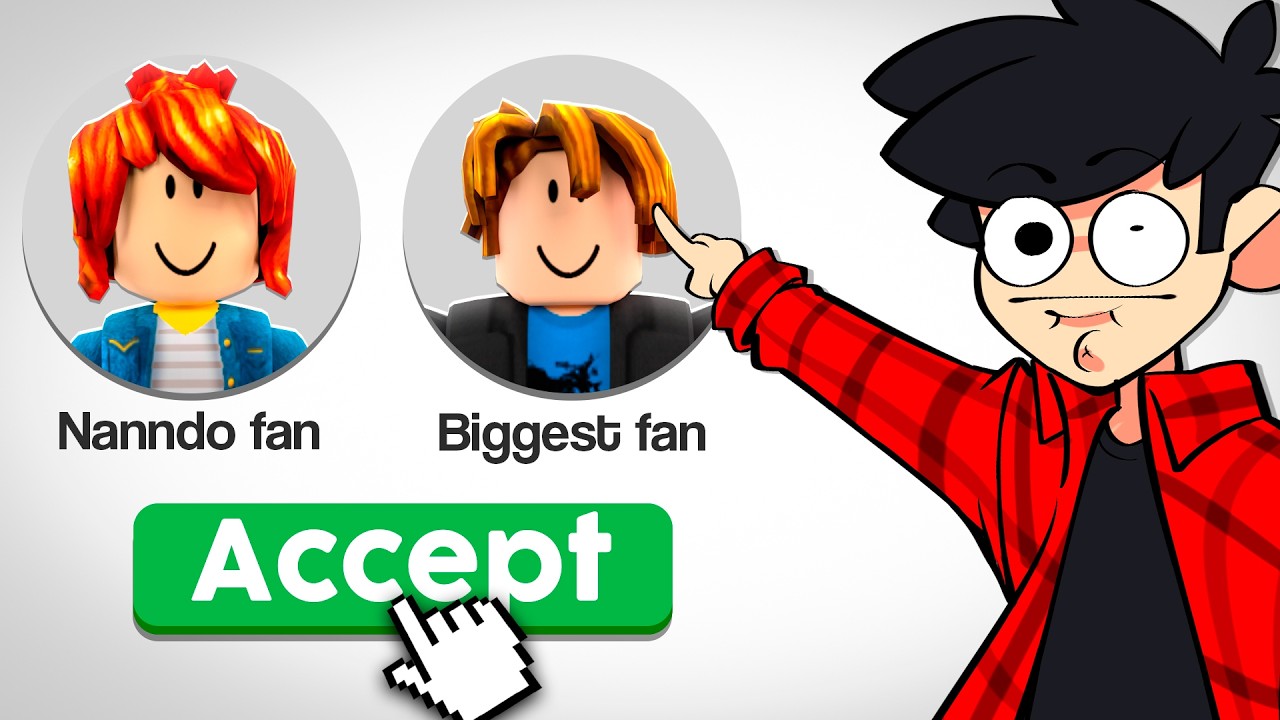 Я ПРИНЯЛ ЗАЯВКИ В ДРУЗЬЯ ОТ СВОИХ ПОДПИСЧИКОВ В ROBLOX 🤩