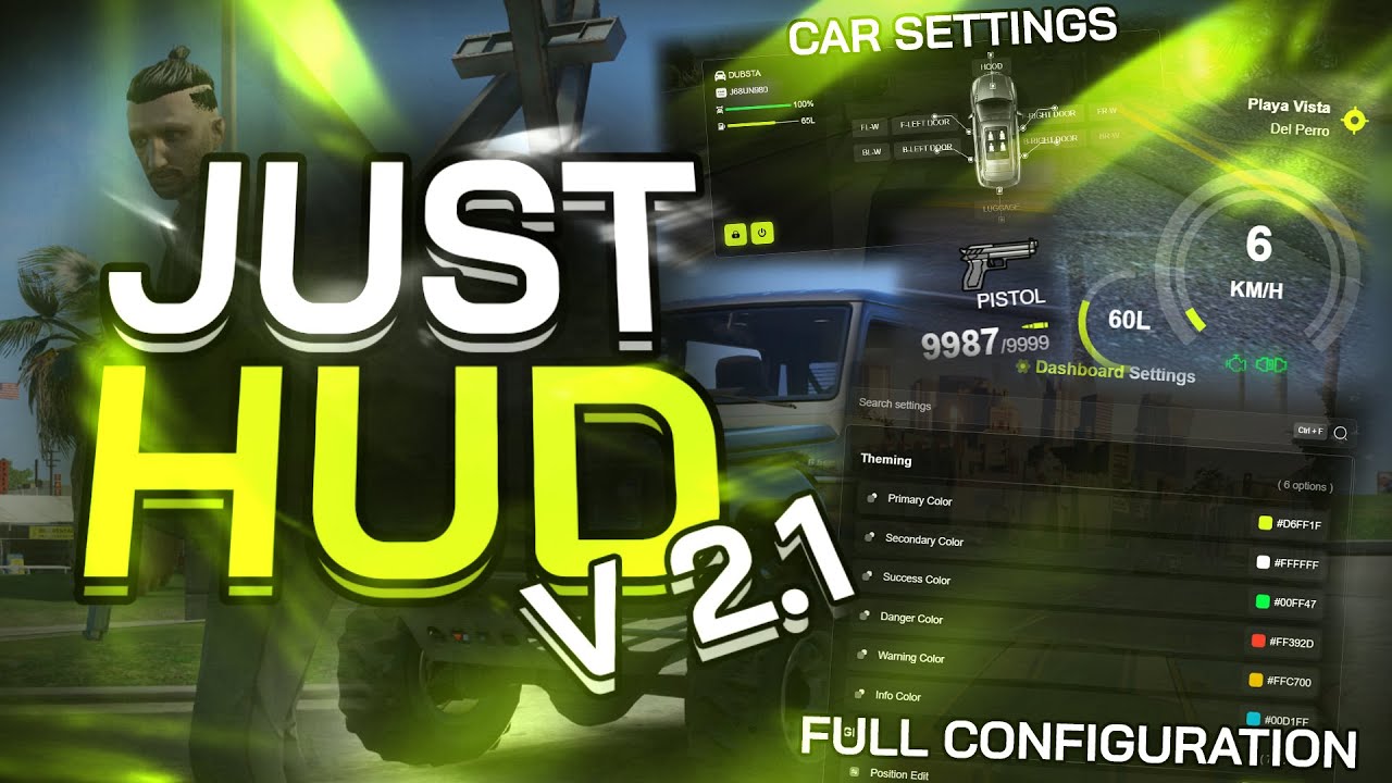 JustScripts | Just HUD | The best FiveM Hud in best price?