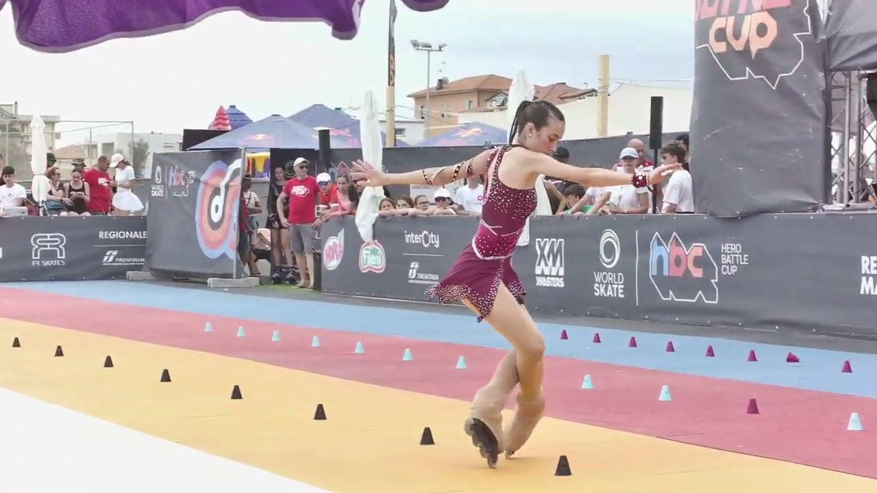 Hero Battle Cup 2024 Freestyle Slalom Classic JW - PQ1 2nd Ines MONTESA SANZ(ESP)
