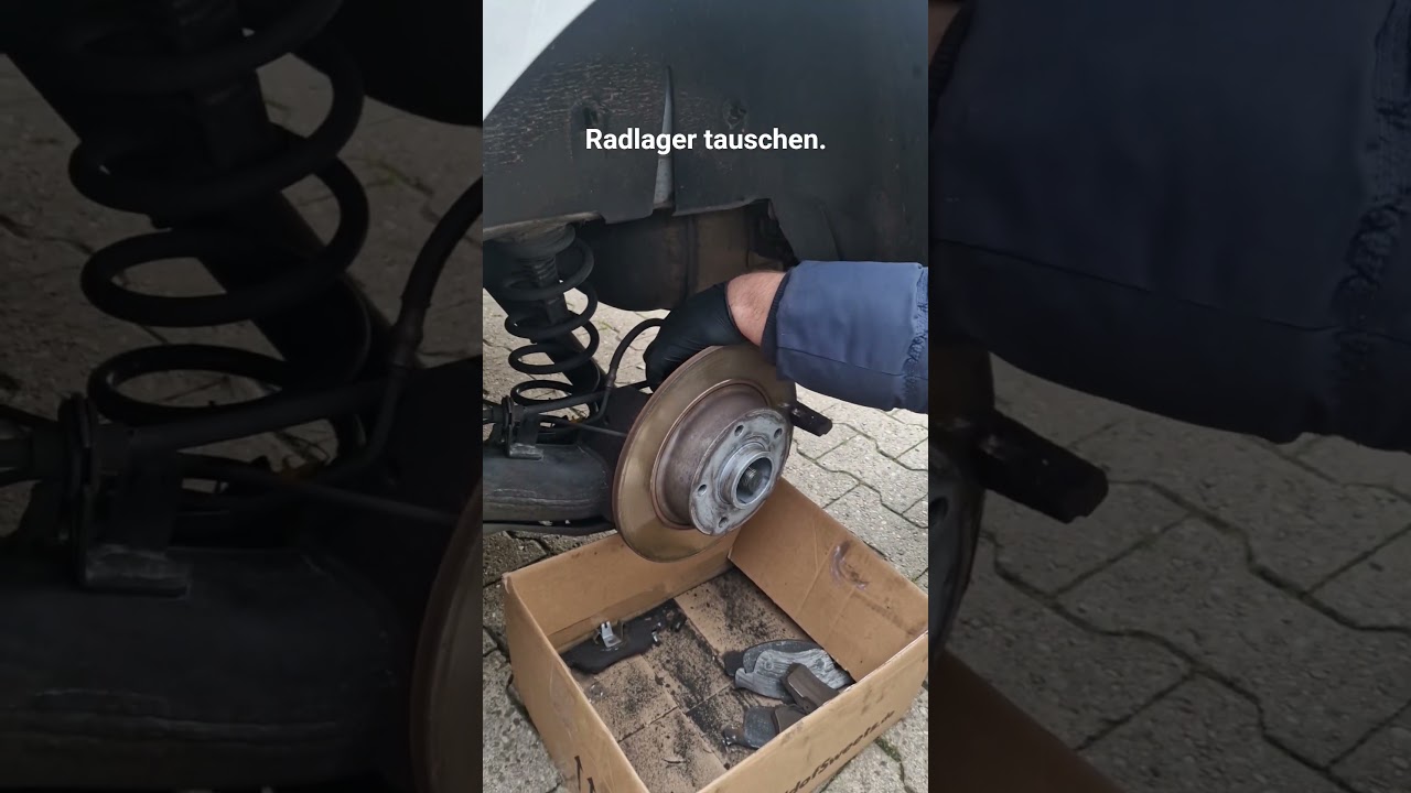 radlager tausch. 