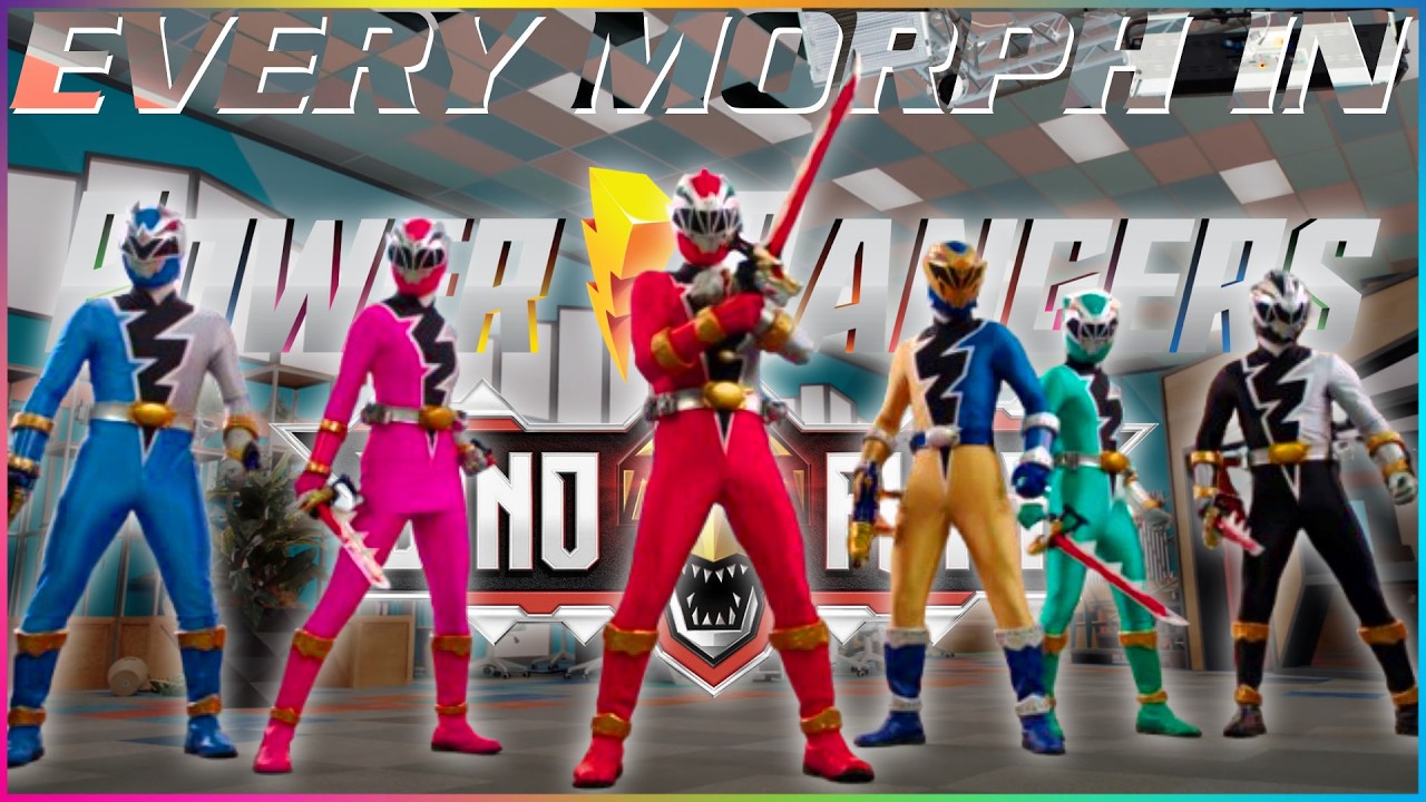 EVERY 'Power Rangers Dino Fury' MORPH EVER (Season 2)