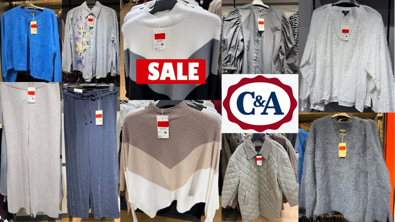 ЗИМНЯЯ РАСПРОДАЖА ЖЕНСКОЙ ОДЕЖДЫ C&A