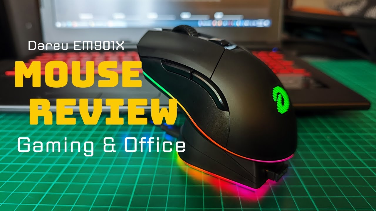 Dareu EM901X Gemini RGB Mouse Review & Application Overview