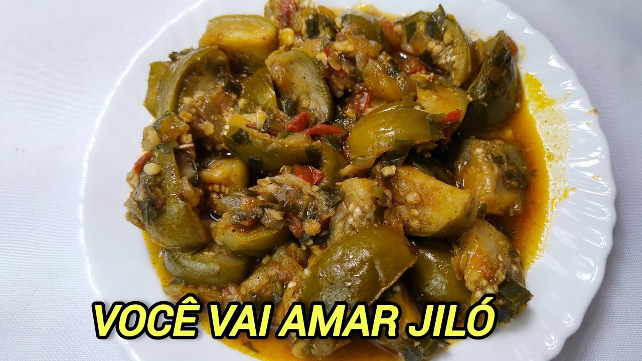 Jiló Refogado sem AMARGO: O Segredo pra ele ficar perfeito 