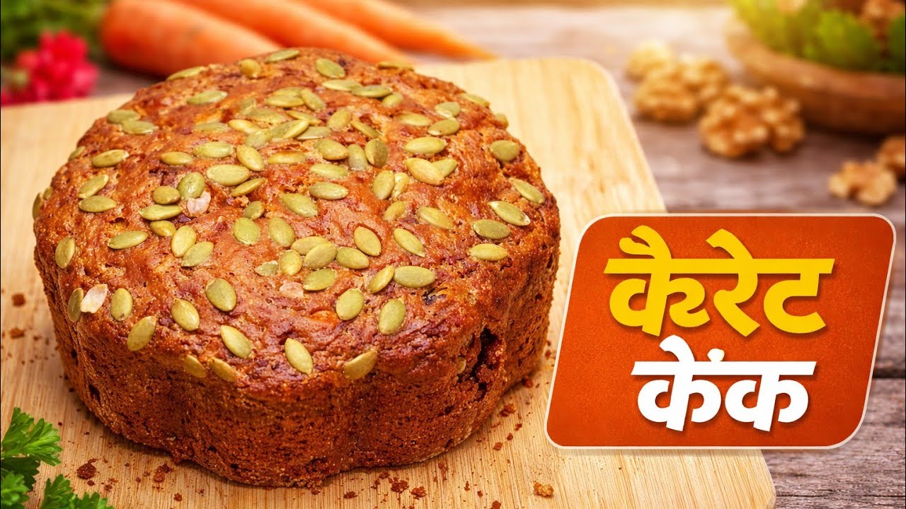 सब हैरान रह गए 😲 इतना नरम गाजर का केक | बिना अंडे | बिना ओवन। बिना मैदा Carrot Cake | FoodieBySadhna