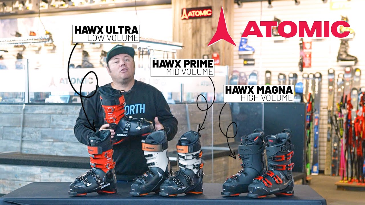 Горнолыжные ботинки Atomic Hawx Ultra, Prime и Magna 2024 года | Corbetts Ski & Snowboard