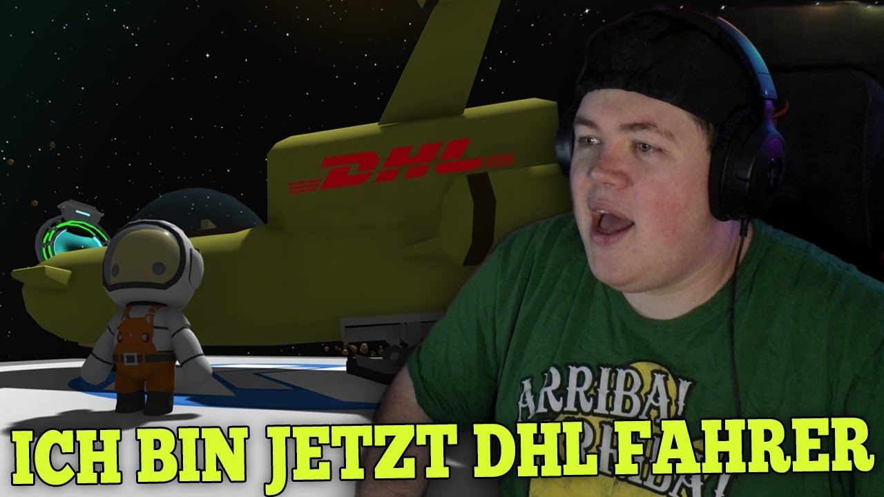 Ich bin jetzt ein DHL Wobbly im WELTRAUM